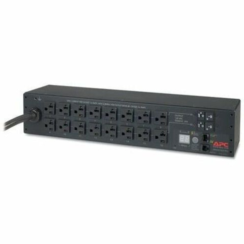 APC by Schneider Electric Rack PDU, Metered, 2U, 30A, 120V, (16) 5-20 AP7802B