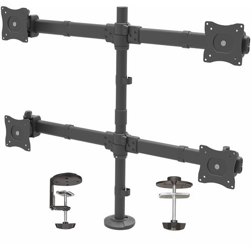 StarTech.com Desk-Mount Quad-Monitor Arm - Articulating - Heavy Duty Steel ARMQUAD