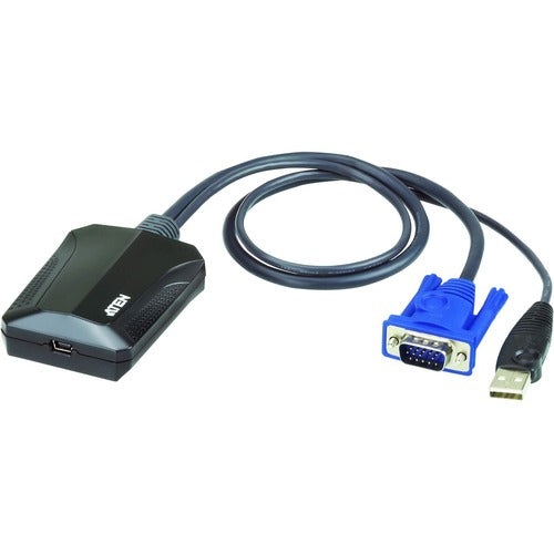 ATEN Laptop USB KVM Console Crash Cart Adapter CV211