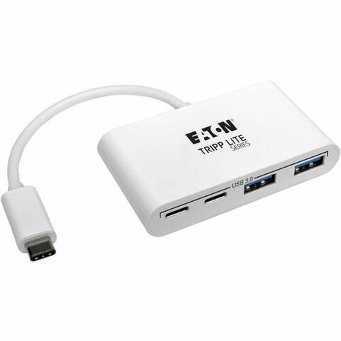 Tripp Lite by Eaton 4-Port USB 3.1 Gen 1 Portable Hub, USB-C to (x2) USB-A and (x2) USB-C U460-004-2A2C