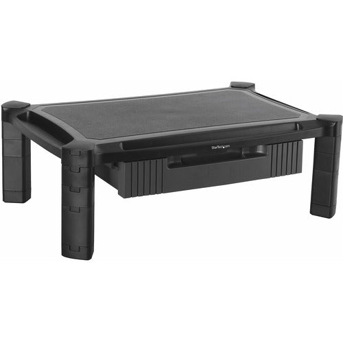 StarTech.com Monitor Riser with Drawer - Height Adjustable - Large MONSTADJDL