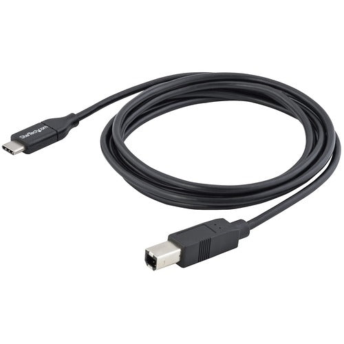 StarTech.com USB-C to USB-B Cable - M/M - 2 m (6 ft.) - USB 2.0 USB2CB2M