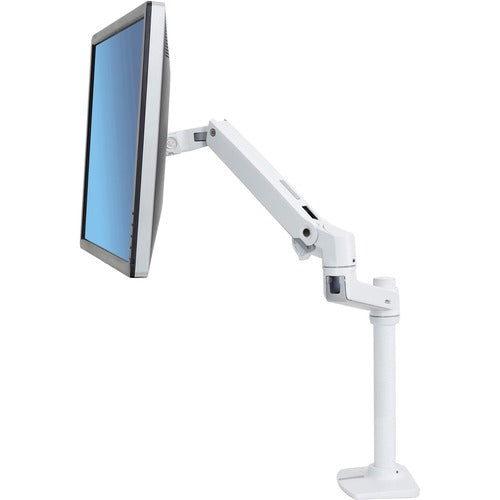 Ergotron LX Desk Mount Monitor Arm, Tall Pole (white) 45-537-216