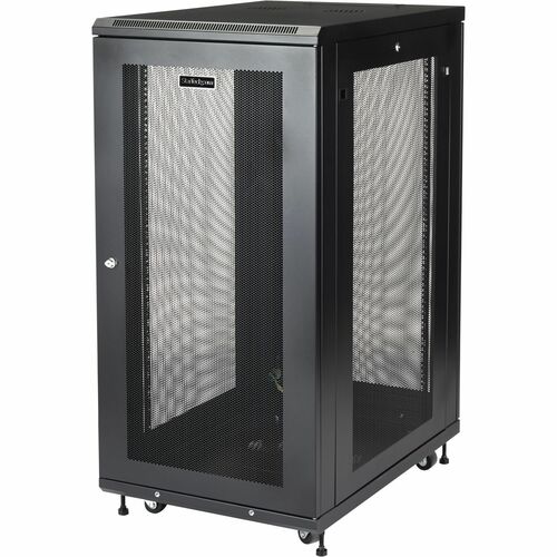 StarTech.com Server Rack Cabinet - 31 in. Deep Enclosure - 24U RK2433BKM