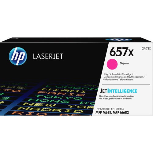 HP 657X High Yield Magenta Original LaserJet Toner Cartridge (~23,000 Yield) CF473X