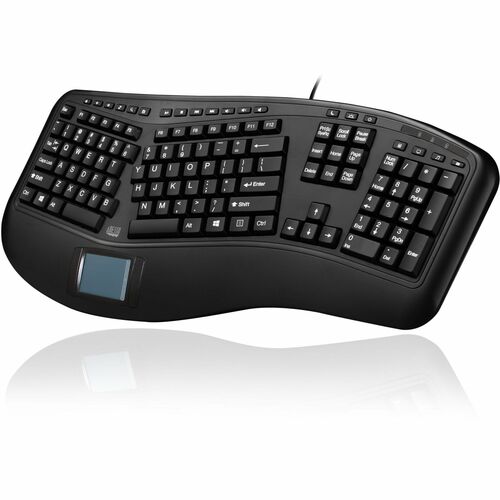 Adesso Tru-Form Ergonomic Touchpad Keyboard AKB-450UB