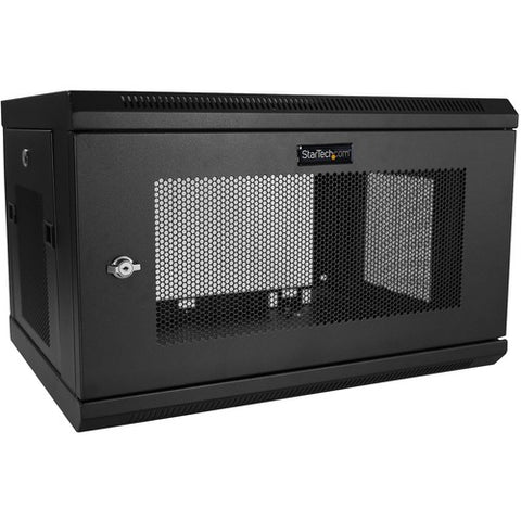 StarTech.com 6U Wall-Mount Server Rack Cabinet - Up to 16.9 in. Deep RK616WALM