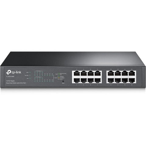 TP-Link 16-Port Gigabit Easy Smart PoE Switch with 8-Port PoE+ TL-SG1016PE