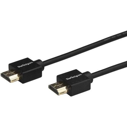 StarTech.com 6' 2m Certified HDMI 2.0 Cable w/ Gripping Connectors 4K 60Hz HDMM2MLP