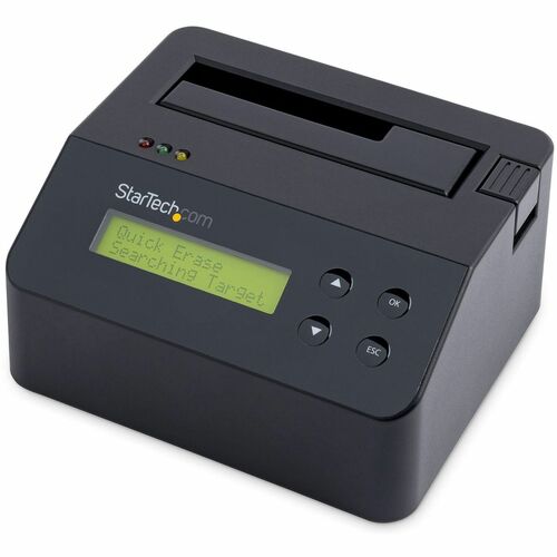 StarTech.com Standalone Drive Eraser and Dock for 2.5"/3.5" SATA Drives-USB 3.0-4Kn Support SDOCK1EU3P2