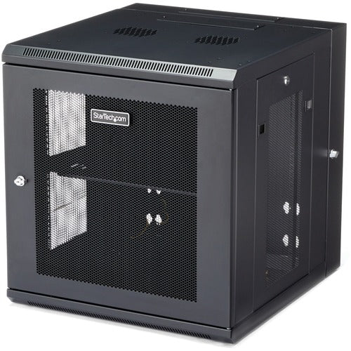 StarTech.com 12U Wall-Mount Server Rack Cabinet - 19.7 in. Deep - Hinged RK1224WALHM