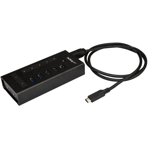 StarTech.com 7-Port USB-C Hub - Metal - USB-C to 5x USB-A and 2x USB-C - USB 3.0 HB30C5A2CST