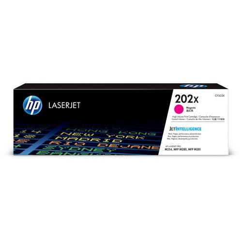 HP 202X (CF503X) High Yield Magenta Original LaserJet Toner Cartridge CF503X