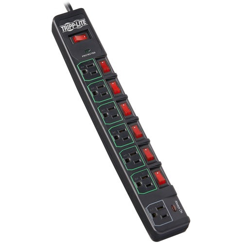 Tripp Lite by Eaton TLP76MSGB ECO-Surge 7-Outlet Surge Protector TLP76MSGB