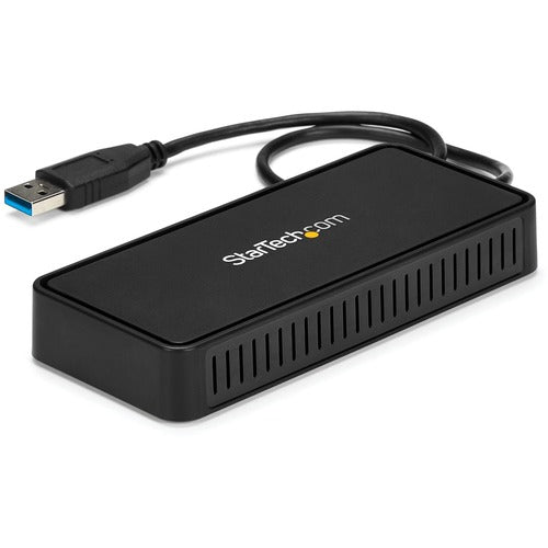 StarTech.com USB to Dual DisplayPort Mini Docking Station - Dual 4K 60Hz - GbE - USB 3.0 USBA2DPGB