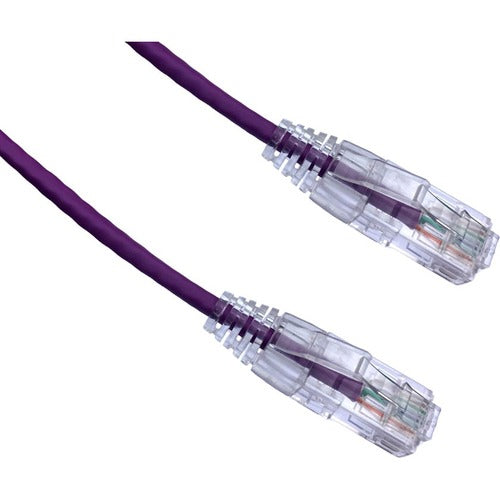 Axiom 3FT CAT6 BENDnFLEX Ultra-Thin Snagless Patch Cable 550mhz (Purple) C6BFSB-P3-AX