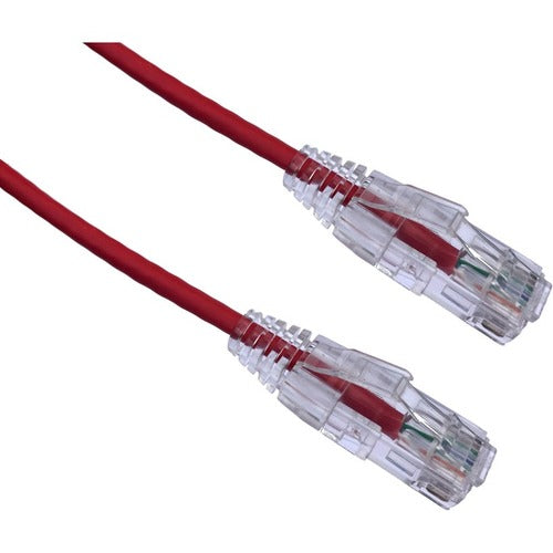 Axiom 7FT CAT6 BENDnFLEX Ultra-Thin Snagless Patch Cable 550mhz (Red) C6BFSB-R7-AX