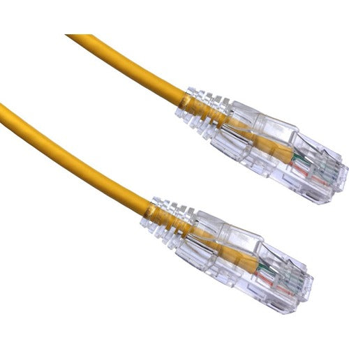 Axiom 1FT CAT6 BENDnFLEX Ultra-Thin Snagless Patch Cable 550mhz (Yellow) C6BFSB-Y1-AX