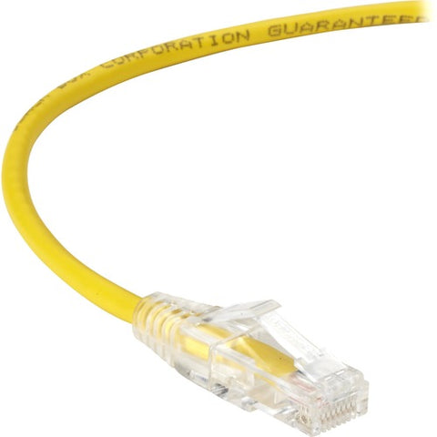 Black Box Slim-Net Cat.6 UTP Patch Network Cable C6PC28-YL-03