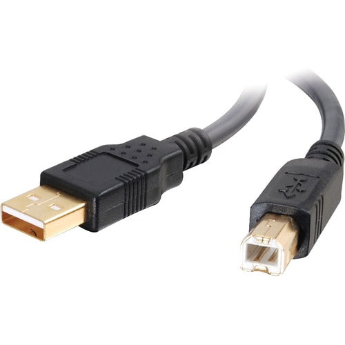 C2G 16.4ft USB A to USB B Cable - Ultima Series Black - M/M 29144