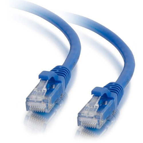 C2G 1ft Cat5e Unshielded Ethernet Cable - Cat 5e Network Patch Cable - Blue 23828