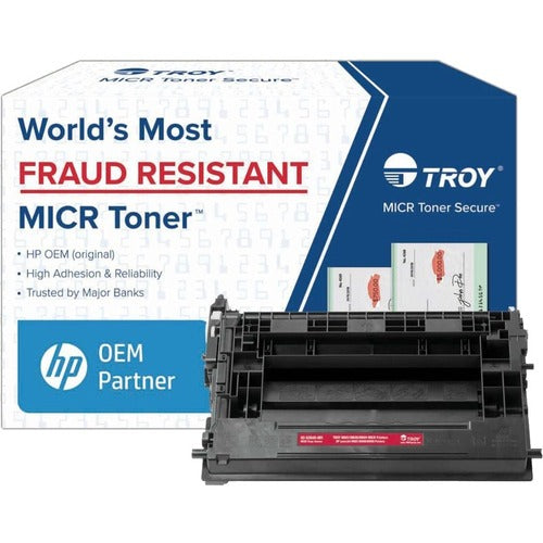 Troy M607/M608/M609 MICR Toner Secure Cartridge (Coordinating HP Part Number: CF237A) 02-82040-001