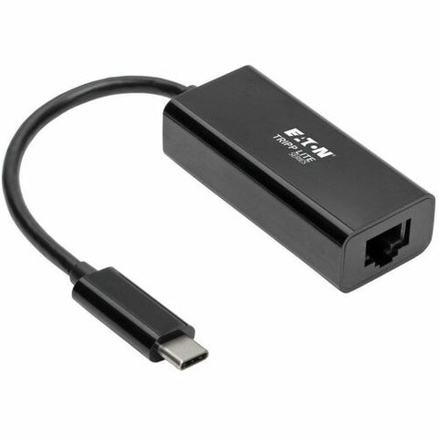 Tripp Lite by Eaton USB-C to Gigabit Network Adapter with Thunderbolt 3 Compatibility - Black U436-06N-GB