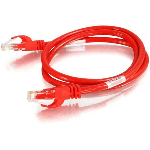 C2G 3ft Cat6 Unshielded Ethernet Cable Network Crossover Patch Cable - Red 27861