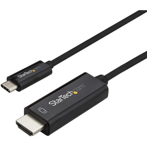 StarTech.com 1m / 3 ft USB C to HDMI Cable - USB 3.1 Type C to HDMI - 4K at 60Hz - Black CDP2HD1MBNL