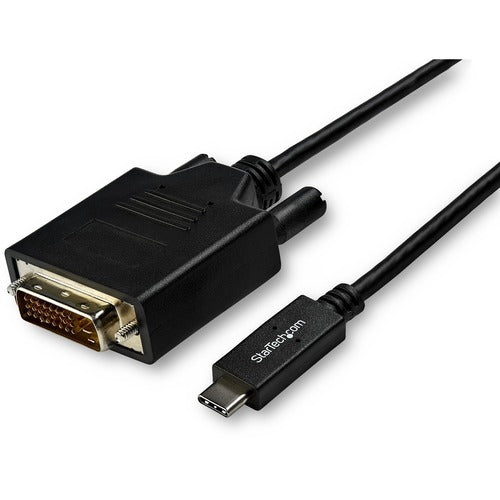 StarTech.com 3 m (10 ft.) USB-C to DVI Cable - 1920 x 1200 - Black CDP2DVI3MBNL