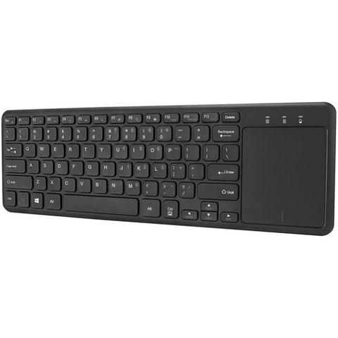 Adesso Wireless Keyboard with Built-in Touchpad WKB-4050UB