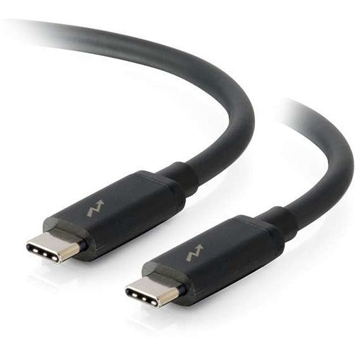 C2G 6ft Thunderbolt 3 USB C Cable - 20Gbps - 100W - Black - M/M 28842