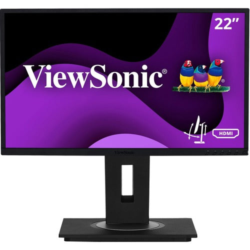 ViewSonic VG2248 - 22" 1080p Ergonomic 40-Degree Tilt IPS Monitor with HDMI, DP, and VGA VG2248