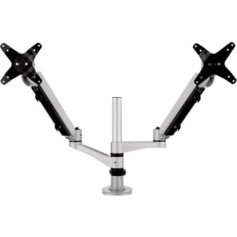 ViewSonic Spring-Loaded Dual Monitor Mounting Arm for Two Monitors up to  27" Each LCD-DMA-002