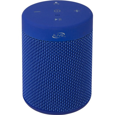 iLive Waterproof Fabric Wireless Speaker (ISBW108) ISBW108BU