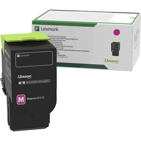 Lexmark Magenta Return Program Toner Cartridge 78C10M0