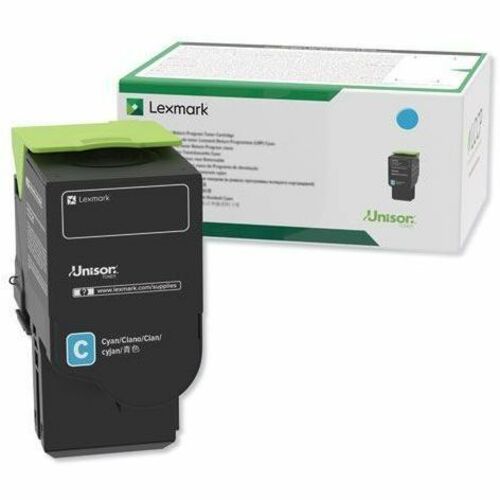 Lexmark Cyan Extra High Yield Return Program Toner Cartridge 78C1XC0