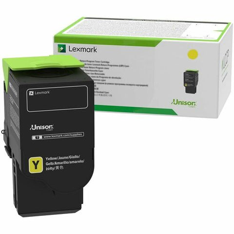 Lexmark Yellow Ultra High Yield Contract Toner Cartridge 78C1UYE