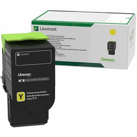 Lexmark Yellow Extra High Yield Contract Toner Cartridge 78C1XYE