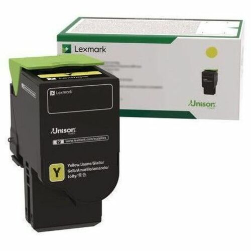 Lexmark Yellow Extra High Yield Return Programme Toner Cartridge 78C1XY0