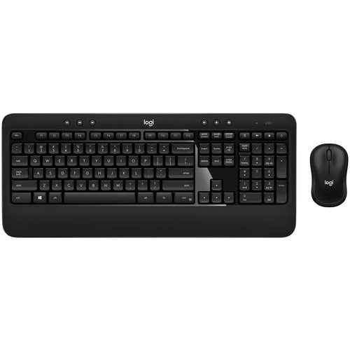 Logitech Advanced Combo Wireless Keyboard and Mouse 920-008701