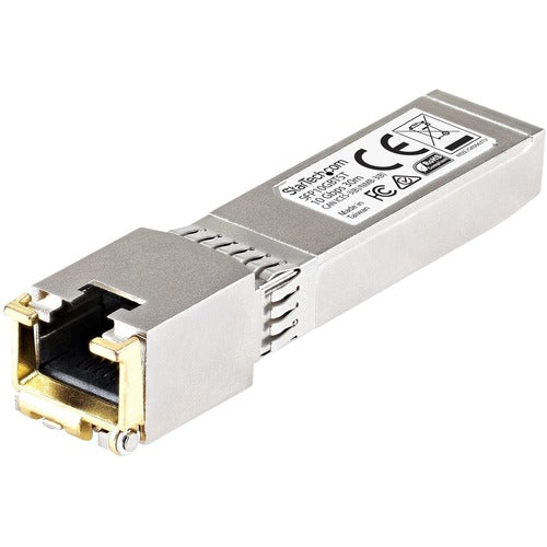 StarTech.com Cisco Compatible SFP+ Transceiver Module - 10GBASE-T SFP10GBTCST