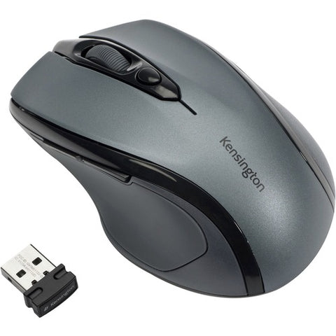 Kensington Pro Fit Mid-Size Wireless Mouse - Graphite Gray K72423AMA