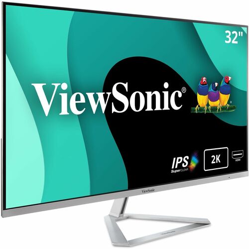 ViewSonic VX3276-2K-mhd - 32" 1440p Thin-Bezel IPS Monitor with HDMI, DP, and Mini DP VX3276-2K-MHD