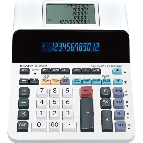 Sharp ELDP9001 Paperless Printing Calculator ELDP9001