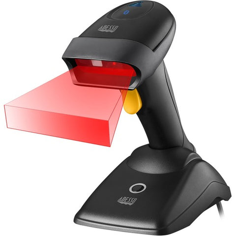 Adesso NUSCAN 2500TB Bluetooth Spill Resistant Antimicrobial 2D Barcode Scanner NUSCAN 2500TB