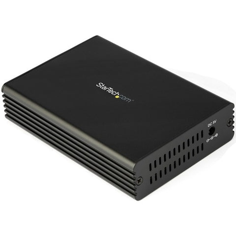 StarTech.com 10Gb Ethernet Fiber Media Converter with Open SFP+ Slot MCM10GSFP