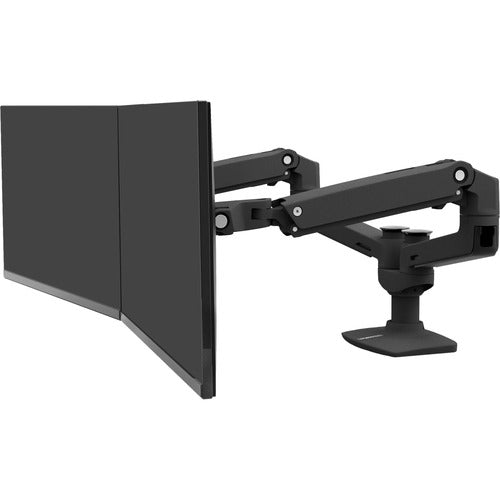 Ergotron LX Dual Side-by-Side Arm (Matte Black) 45-245-224