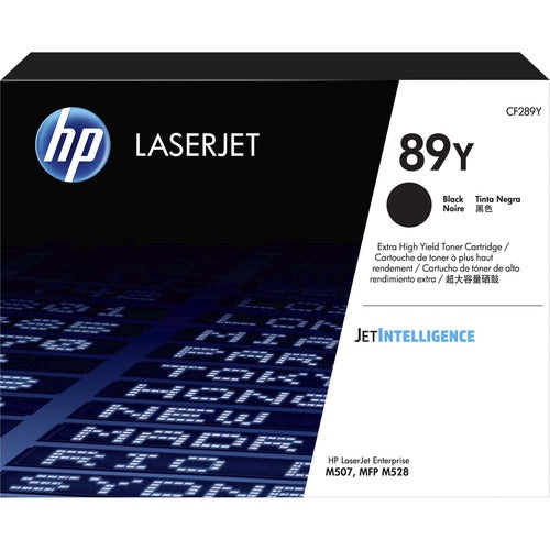 HP 89Y (CF289Y) Extra High Yield Black Original LaserJet Toner Cartridge CF289Y