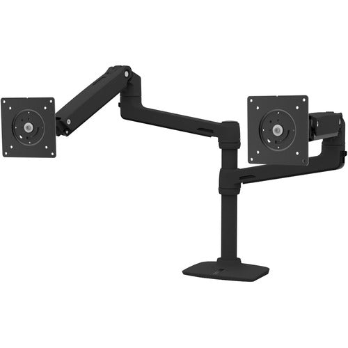 Ergotron LX Dual Stacking Arm (Matte Black) 45-492-224